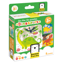 BANANAPANDA 49203 PUZZLE DINOSAURS 45 PIEZAS