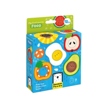 BANANAPANDA 49342 MY FIRST PUZZLE FOOD 14 PIEZAS