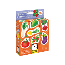 BANANAPANDA 49344 MY FIRST PUZZLE FRUITS AND VEGGIES 38 PIEZAS