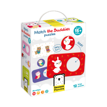 BANANAPANDA 49030 MATCH THE BUDDIES PUZZLE 24 PIEZAS