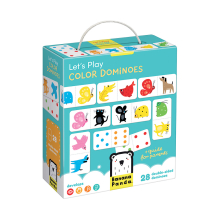 BANANAPANDA 49166 LETS PLAY COLOR DOMINOES