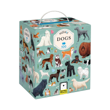 BANANAPANDA 49214 PUZZLE LOVE DOGS 100 PIEZAS