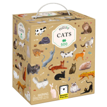 BANANAPANDA 49215 PUZZLE LOVE CATS 500 PIEZAS