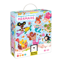 BANANAPANDA 49259 PUZZLE MAGICAL JUMBO MERMAIDS 60 PIEZAS