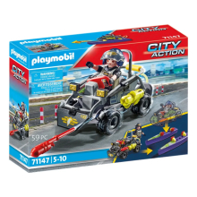 PLAYMOBIL 71147 FUERZAS ESPECIALES QUAD MULTITERRENO