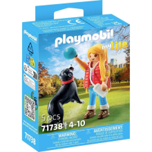 PLAYMOBIL 71738 MUJER CON PERRO DE MONTA�A