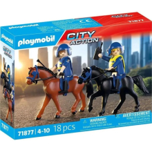 PLAYMOBIL 71877 ESCUADRON POLICIAL A CABALLO