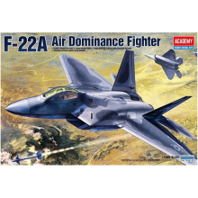 ACADEMY 12212 1:48 USAF F - 22A AIR DOMINANCE FIGHTER