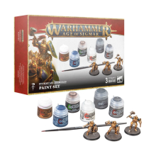 WARHAMMER 52170218004 AGE OF SIGMAR S E + PAINT SET ENG SPA PORT LATV RM