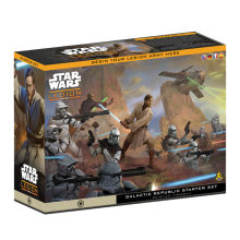 ATOMIC MASS GAMES SWQ19 STAR WARS LEGION GALACTIC REPUBLIC STARTER SET
