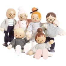 LETOYVAN P053C DOLLS HOUSE FAMILY 7 PIEZAS