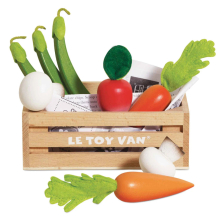 LETOYVAN TV182C HARVEST VEGETABLES WOODEN FOOD CRATE