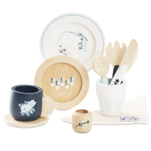 LETOYVAN TV309 CUTLERY AND DINNER SET 10 PIEZAS