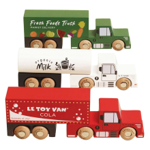 LETOYVAN TV4400 WOODEN TRAILER TRUCK SET