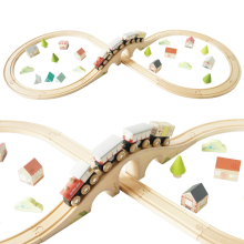 LETOYVAN TV702 FIGURE OF 8 TRAIN SET 40 PIEZAS