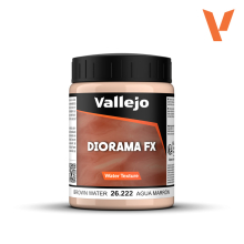 VALLEJO 26222 TEXTURA DE AGUA 222-200 ML AGUA MARRON