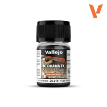 VALLEJO 26316 LANDSCAPE TEXTURES 316-35 ML NEGRO VOLCANICO 01-06 MM