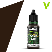 VALLEJO 76045 GAME AIR 045-18 ML MARRON CARBONIZADO