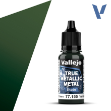 VALLEJO 77155 TMM SHADE 155-18ML VERDE AMBAR