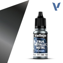 VALLEJO 77180 TMM AIRBRUSH 180-18ML NEGRO OBSIDIANA