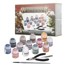 WARHAMMER 52170299004 AGE OF SIGMAR PAINTS+TOOLS ENG SPA PORT LATV ROM