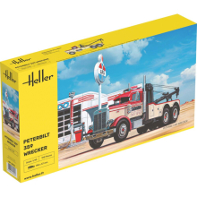 HELLER 80794 1:43 PETERBILT 359 WRECKER