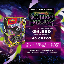POKEMON MIRAX PRE RELEASE FECHA 04 DE JULIO 2026