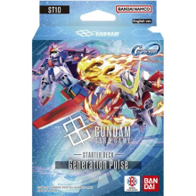 BANDAI 2856160 GUNDAM CARD GAME STARTER DECK 10 G GENERATION ETERNAL GENERATION PULSE [ ST10 ]