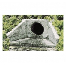 WOODLAND 1262 TWO CONCRETE CULVERTS KIT HO