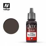 VALLEJO 72045 GAME COLOR CHARRED BROWN 17ML