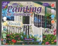 ROYAL PAL3 ADULT PAINT BY NUMBER FLOWER SHOPPE 15X11-1:4
