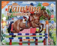 ROYAL PJL18 JUNIOR PAINT BY NUMBER SHOW JUMPING 15X11-1:4